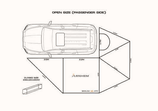 BROLGA 270 XL (With RTT Entry)