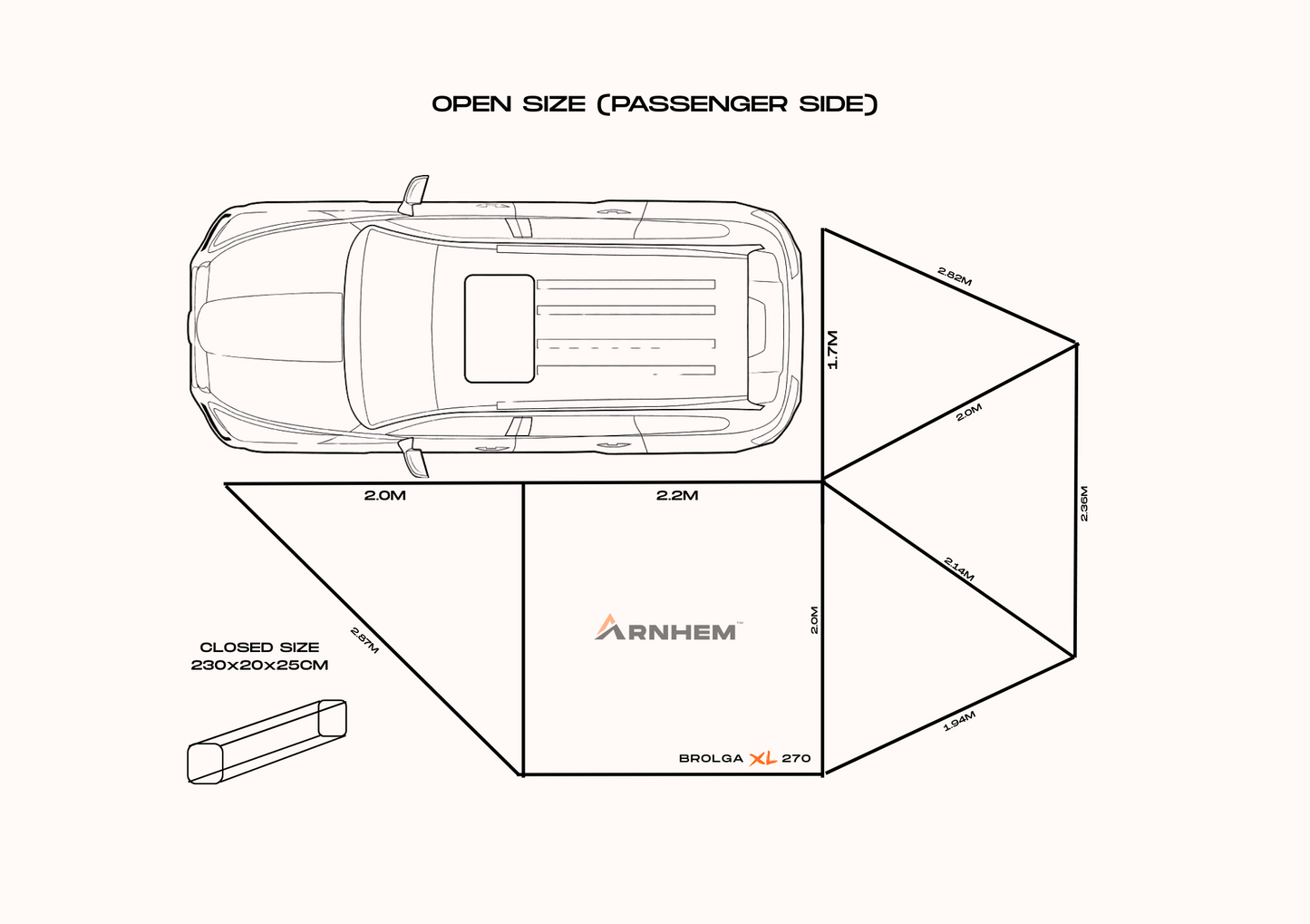 BROLGA 270 XL (Without RTT Entry)