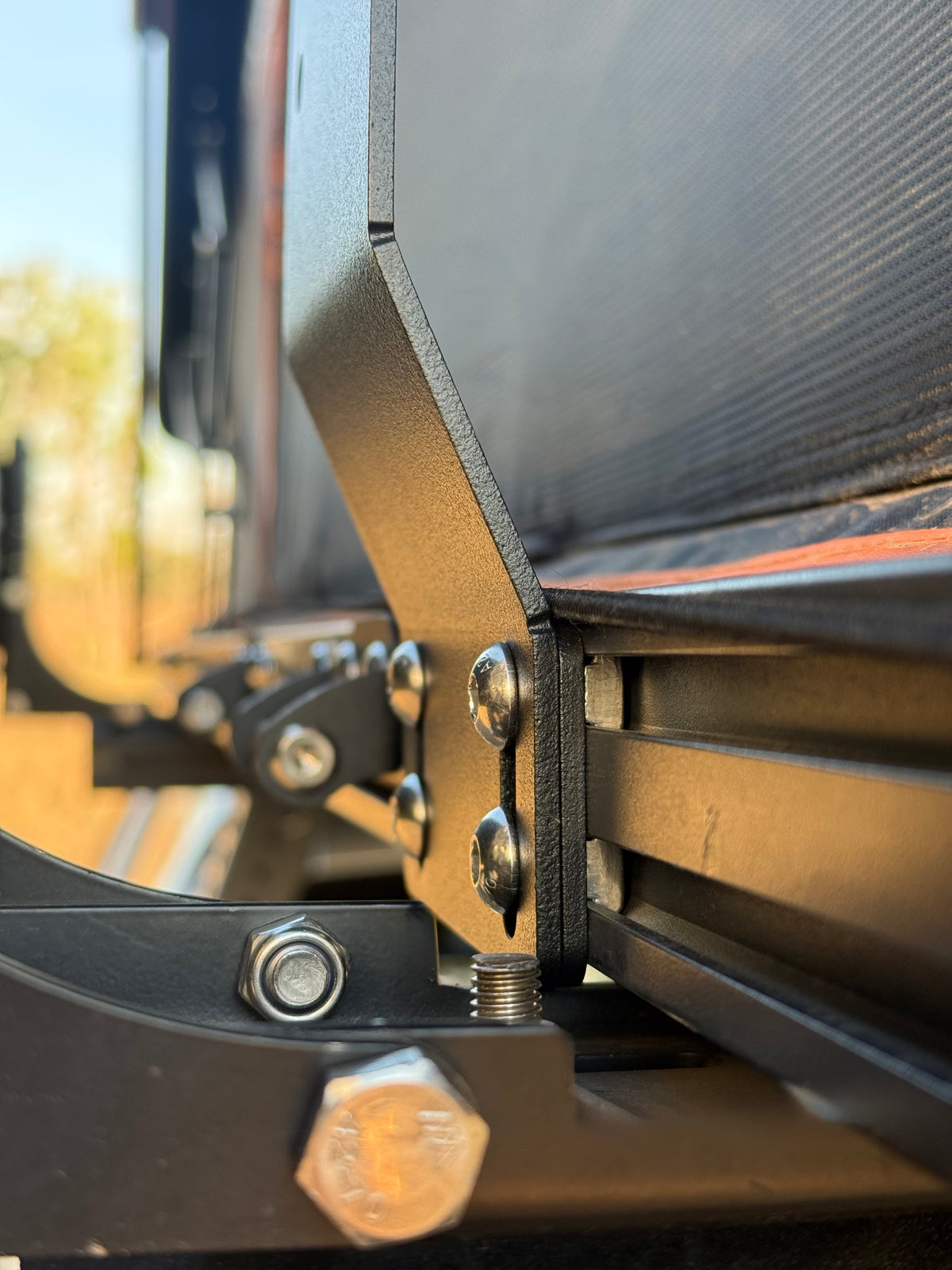 XL Rooftop Tent Fly Pole Riser Plate