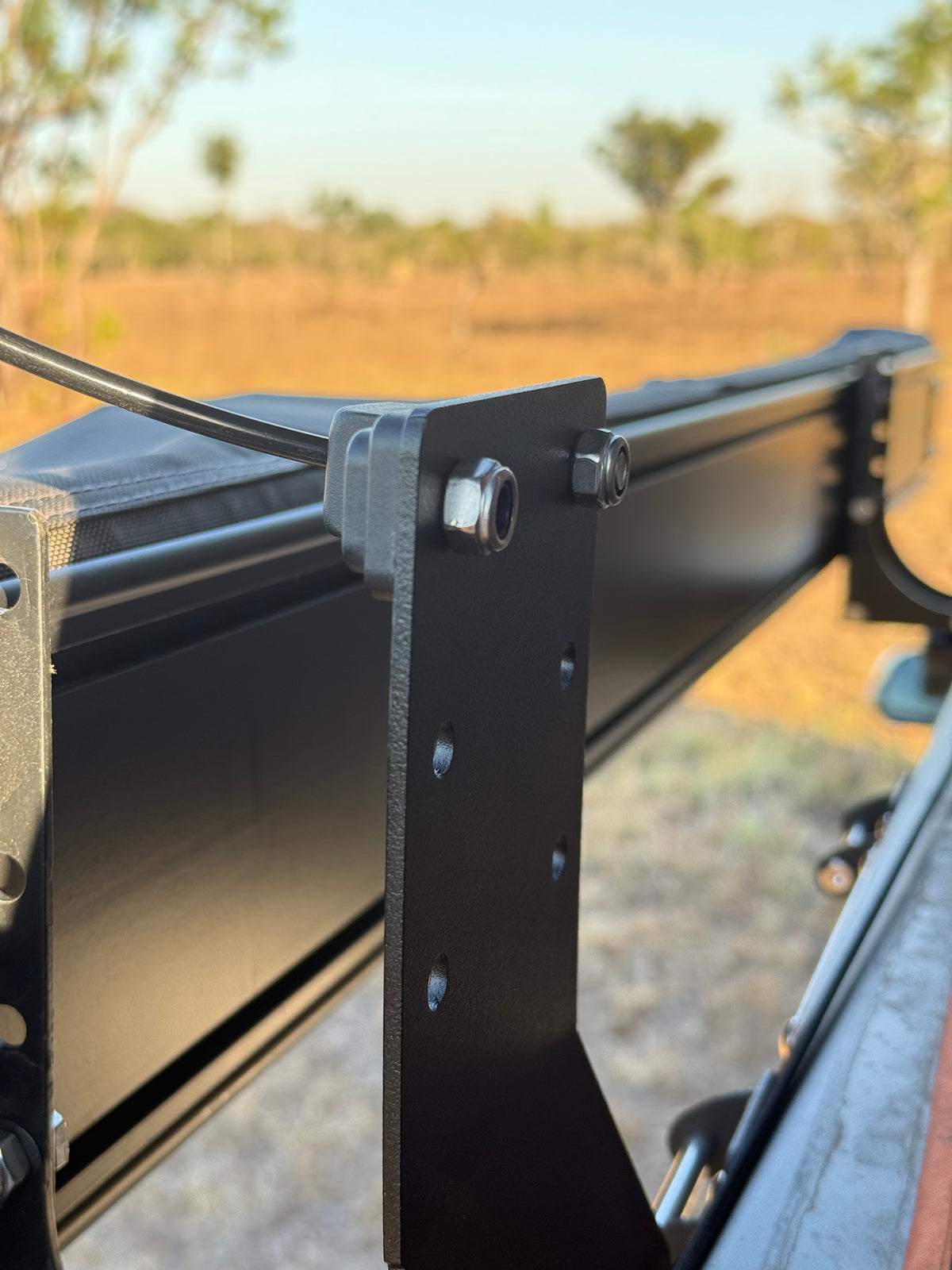 XL Rooftop Tent Fly Pole Riser Plate