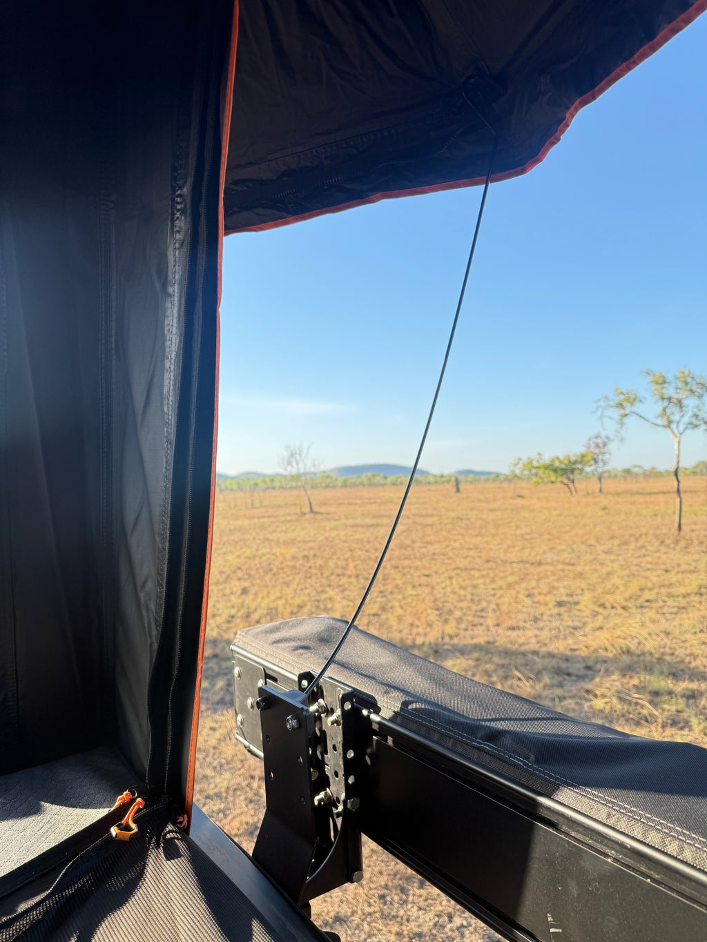 XL Rooftop Tent Fly Pole Riser Plate